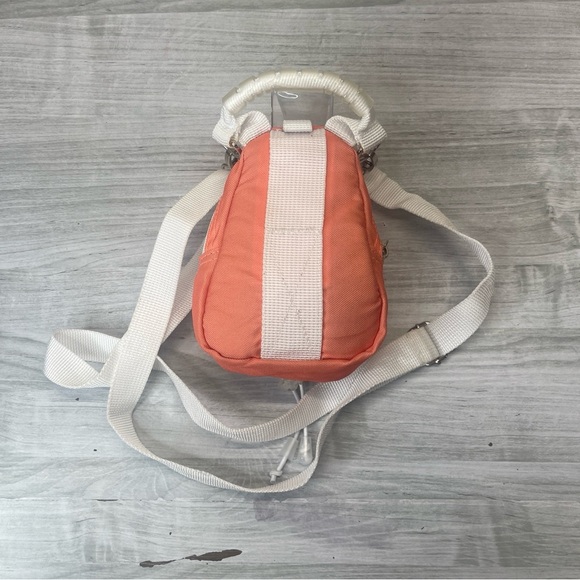 Universal Studios Coral White Zip Mini Day Backpack Crossbody Waist Belt - Picture 6 of 15